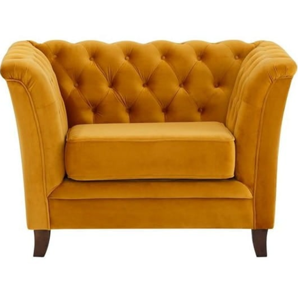 HASSO gesteppter Chesterfield-Sessel